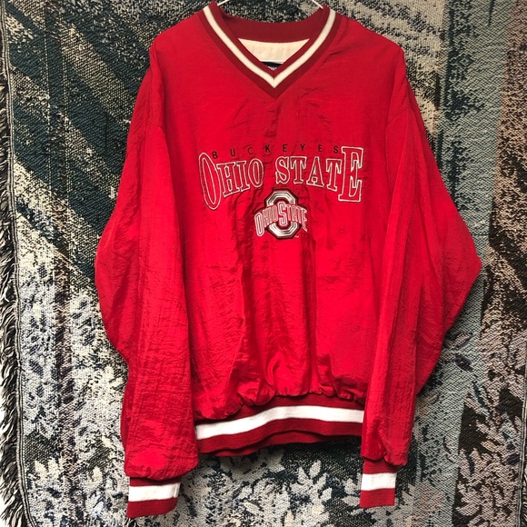ohio state pullover windbreakers
